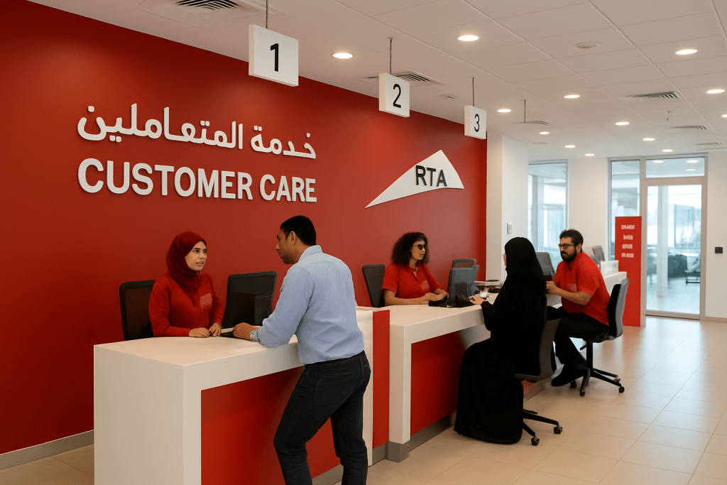 RTA Customer care center