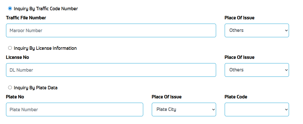 image for srta fine check