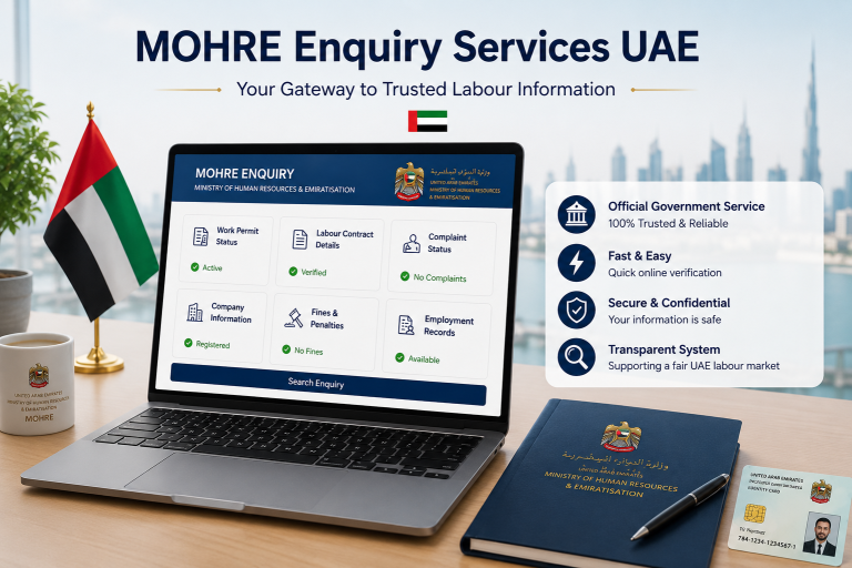 MOHRE Enquiry Services